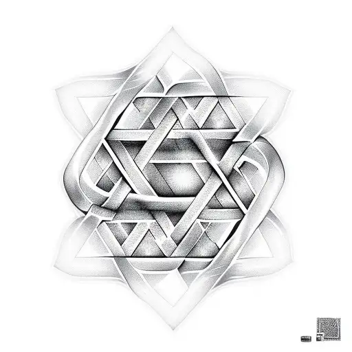 64 Inside Star Of David
