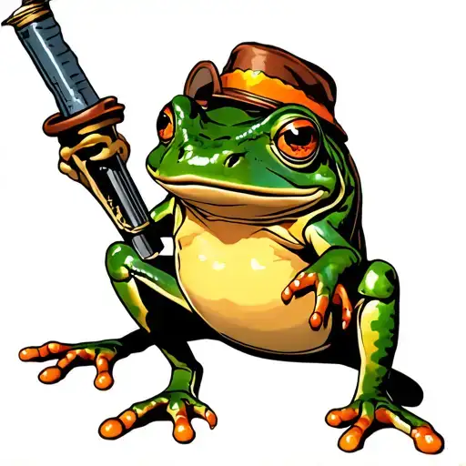 Detective Frog