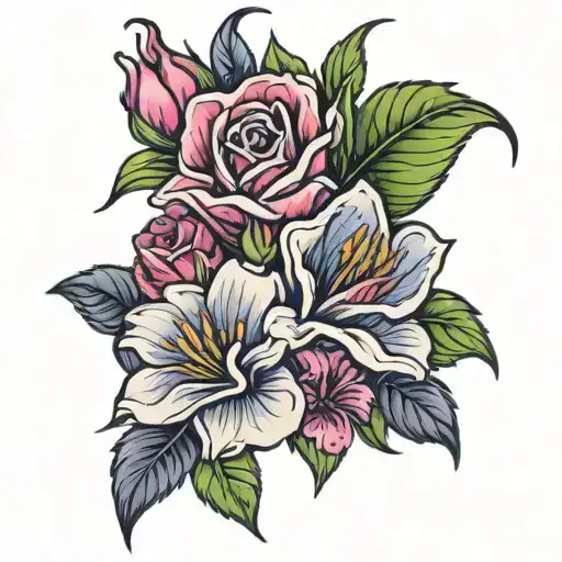 Birth Flower Bouquet