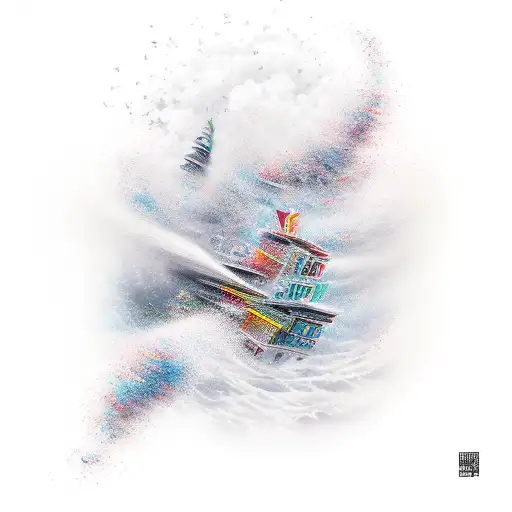 The Wind In A Rush To Get To Heaven