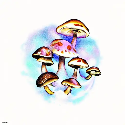 Mushrooms In Space