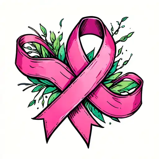 Ruban Cancer Ribbon