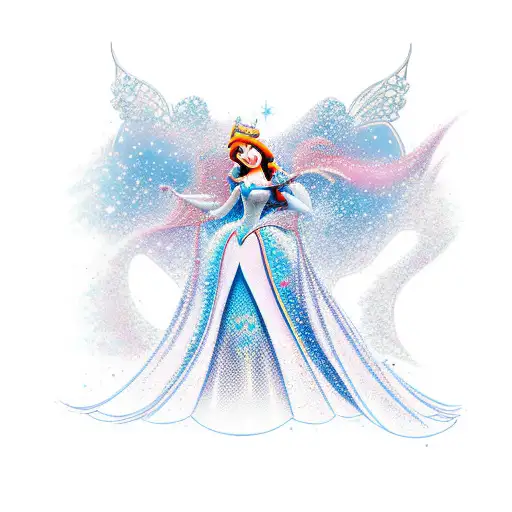 Disney Princess Full Body Broken Af