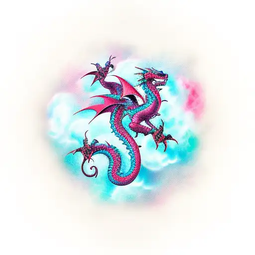 Dragon Clouds Blood