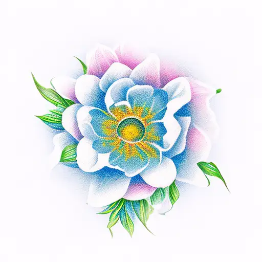 Flower Blossoms With Different Birth Flowers Blossoming