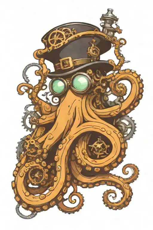 Steampunk Octopus