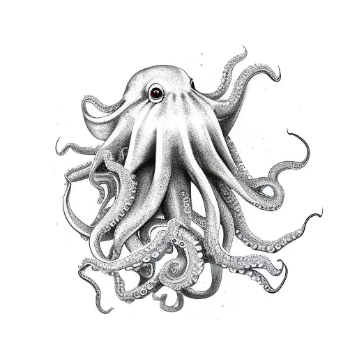 Grunge Octopus