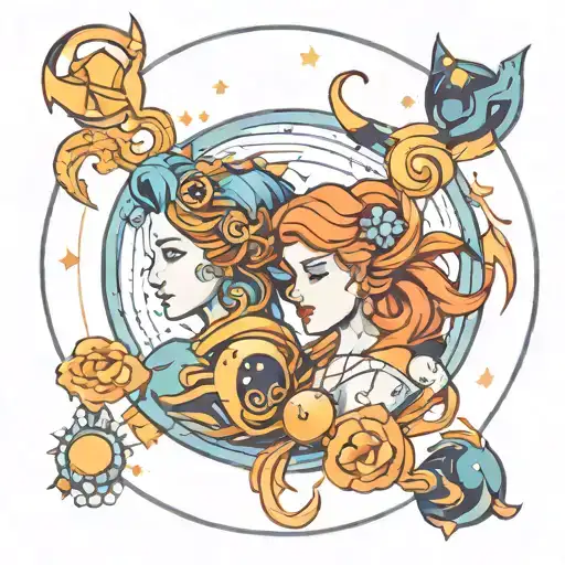 Aquarius And Virgo Constellation