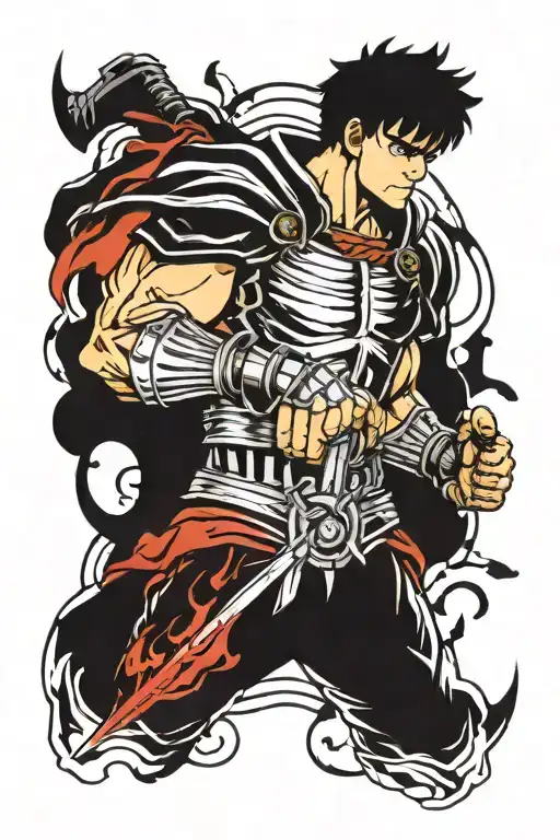 Berserk Guts Anime Berserk