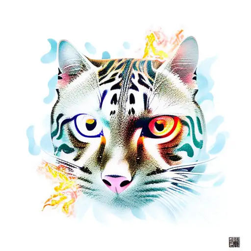 Bathing Ape Bape Cam Aflame But Color Of Bengal Exotic Cat Spots