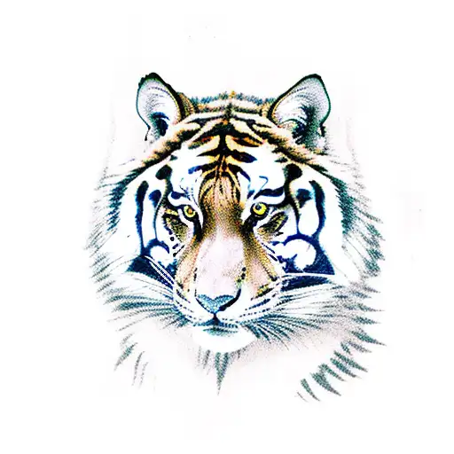 Long Wolf Killing A Tiger