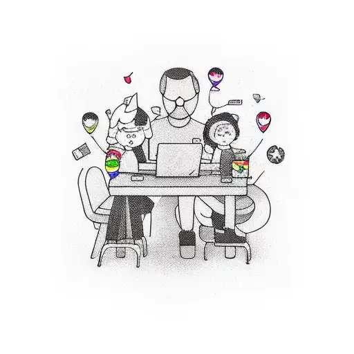 Line With Write Family