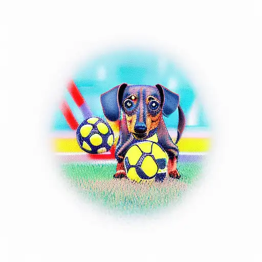 Dachshund Soccer