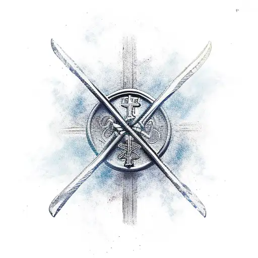 Viking With Christian Cross