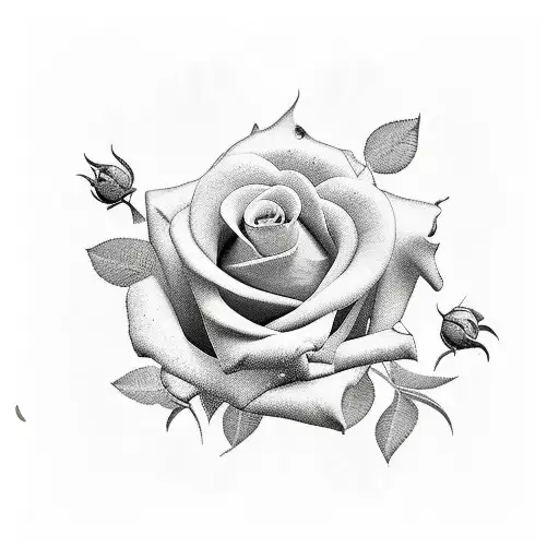 Jesus And Roses For Atm Sleeve