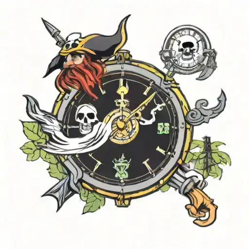 Horloge Avion Afrique Guadeloupe Tour Eifel Bonhomme De Neige Pirate Gymnaste Arbre