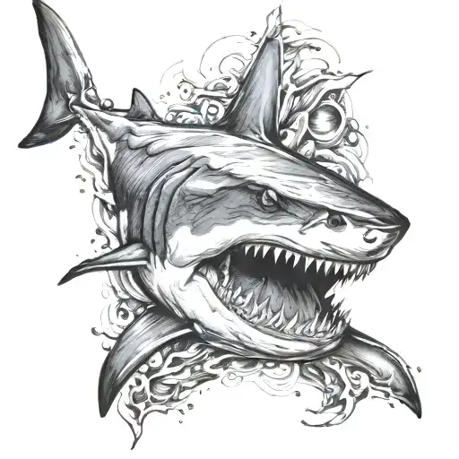 Shark With Lots Of Eyes