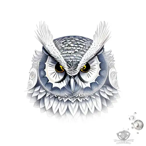 Full Arm Decoration Owl