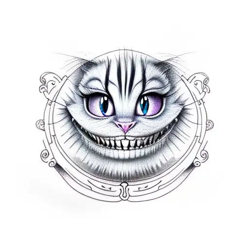 Cheshire Cat Smiling