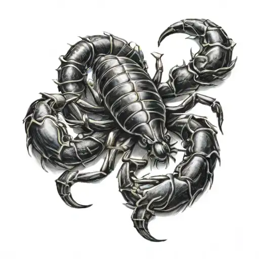 Scorpion Roman Numeral 1965