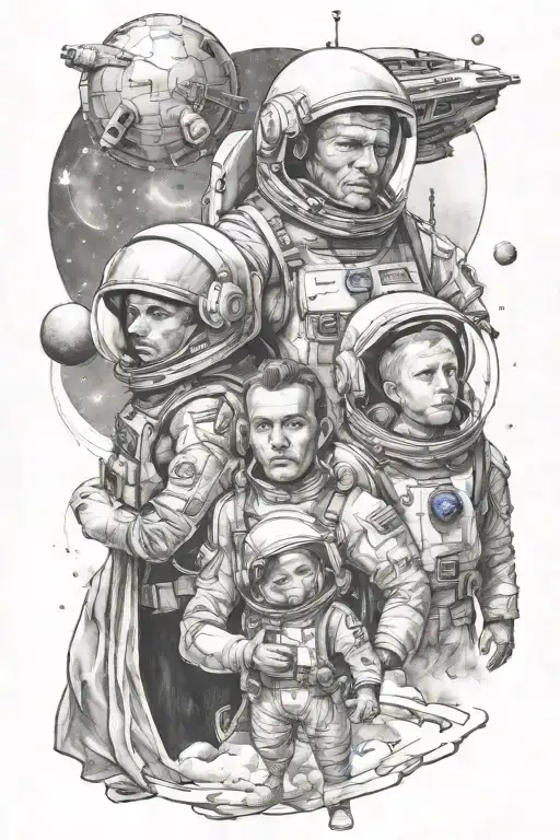Space Father And Sons