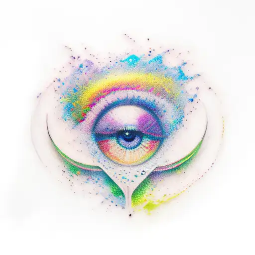 Rainbow Rising Album Color Faded