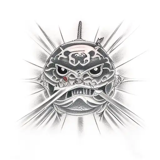 Katana With Tomatoes