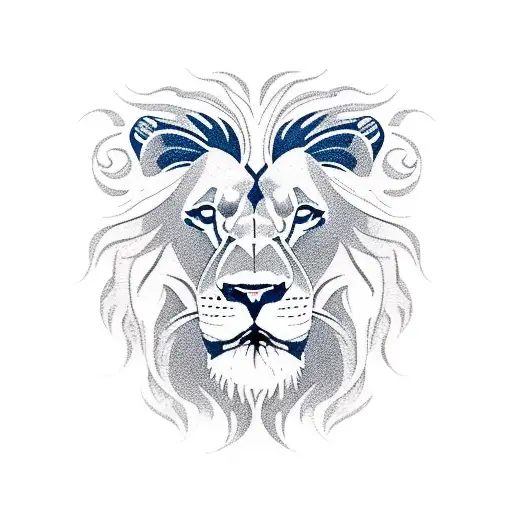 Lion Overlooking Sky