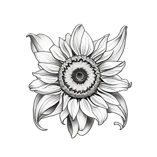 Sunflower Daffodil Larkspur Bouquet