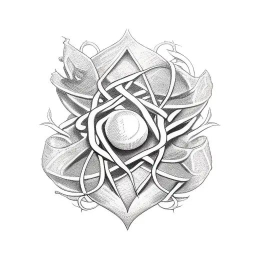 Tomato Vine Wrapped Around Sword