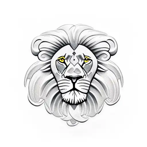 Bague Lion Head With Cp Initials In The Middle