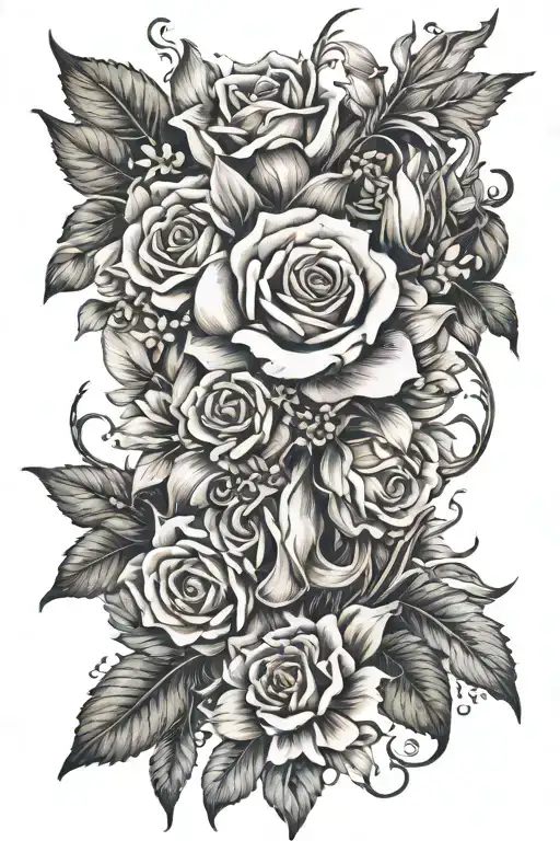 Nautical And Floral Design