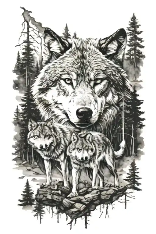 Wolf Pack Woods