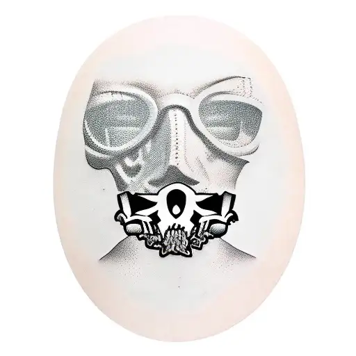 Ski Mask And Gun Thug