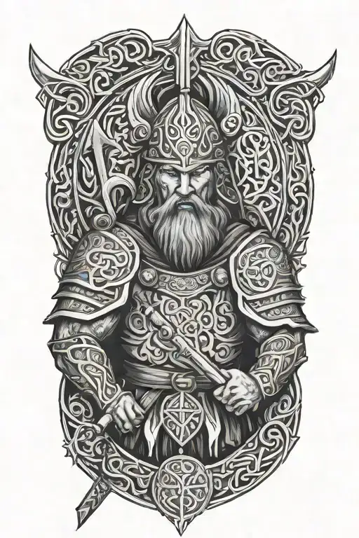 Irish Celtic Warrior