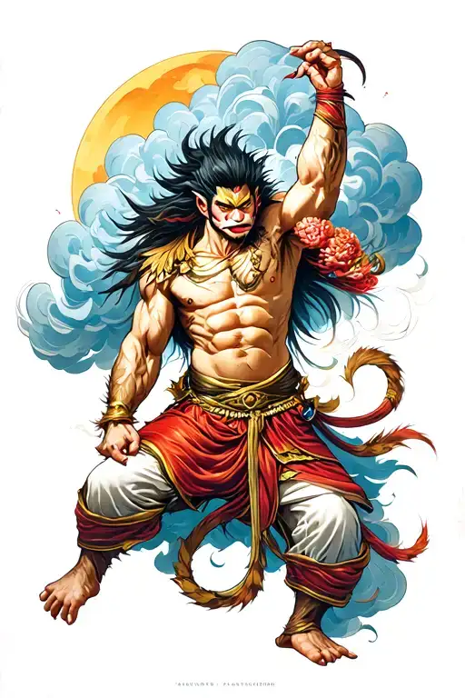 Sun Wukong Full Body Cloud Step