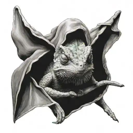 Chameleon Wears A Hood