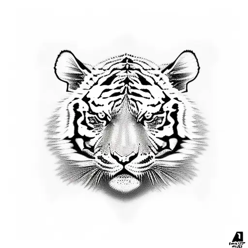 Angry Tiger And Snake With Horse