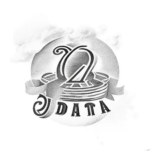 Anniversary Date Written In Roman Numerals With Atlas As Background