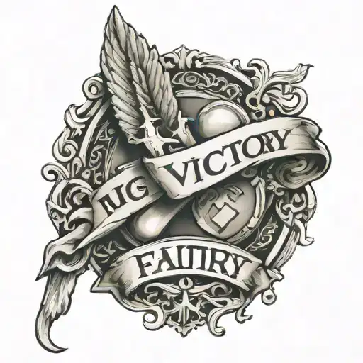 Family Love Sign Victory Faith