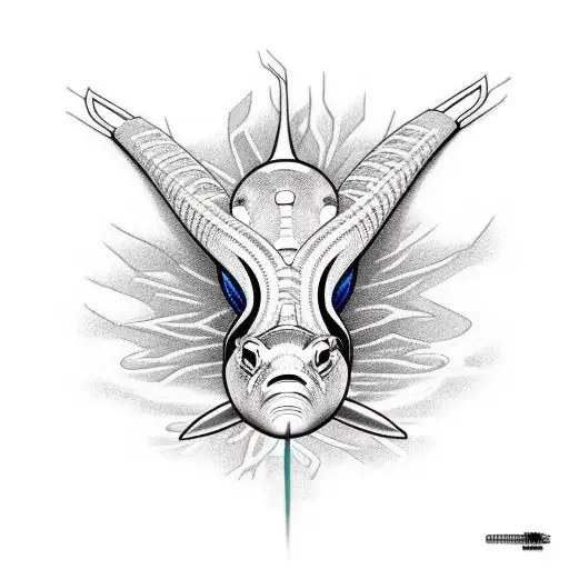 Sparking Electric Eel Cartoon