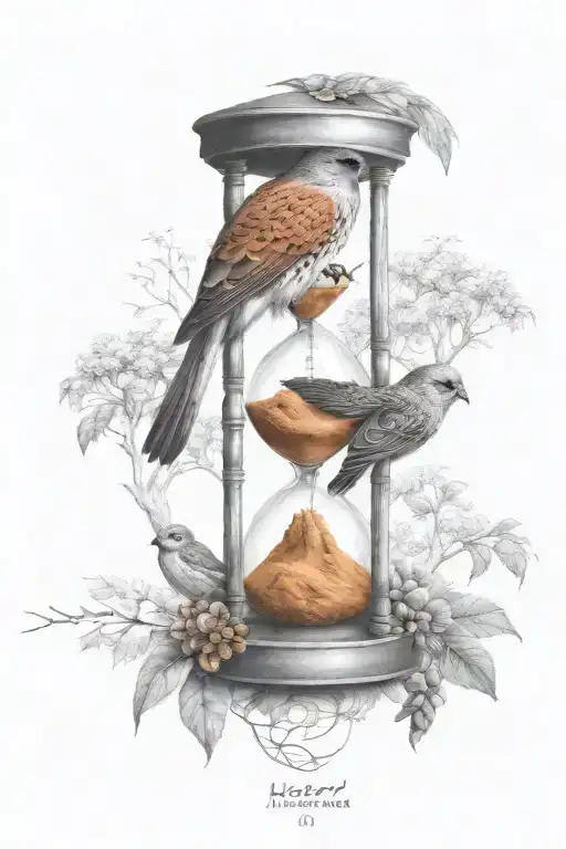 Hourglass And Kestrel Trees