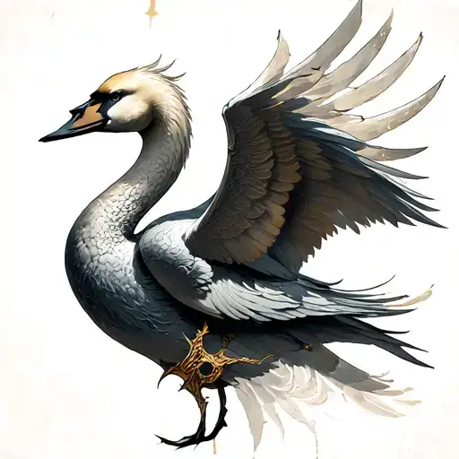 Cygne Zodiac Knight Seen From