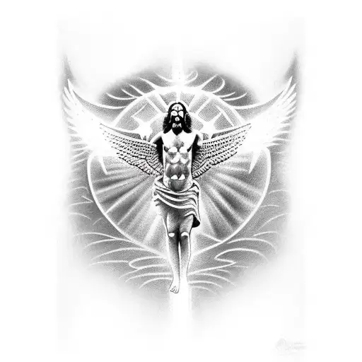 Ampulheta Diamante Jesus Cajado Vale Anjo Espada