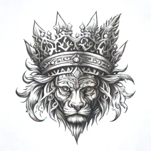 Crown And Tribal Patterns