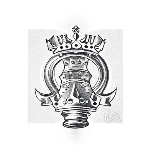 A Queen Chess Piece That Says Game On Under It