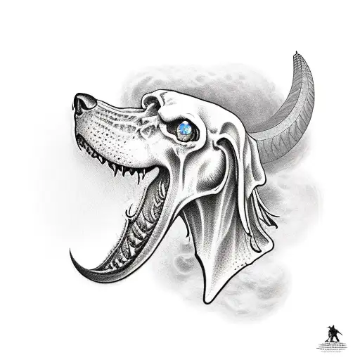 Black Dog Grim Reaper