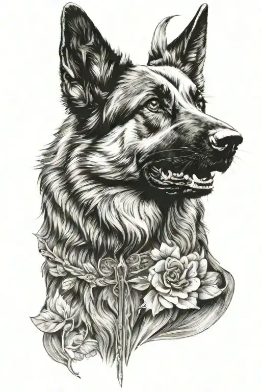 Long Coat German Shepherd