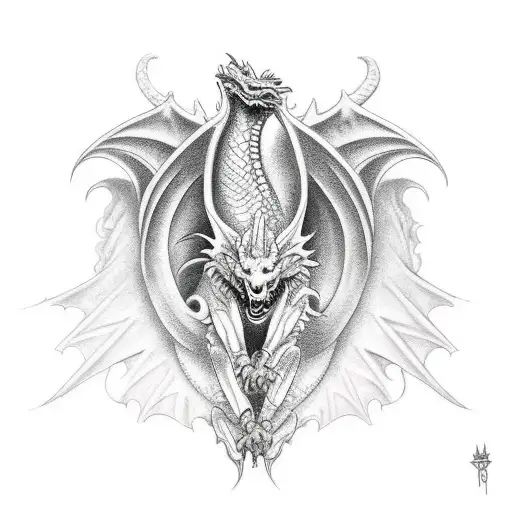 Dragon Scaling Up Leg