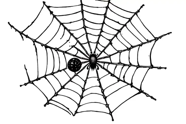 Spiders Spider Webs And Space Themed